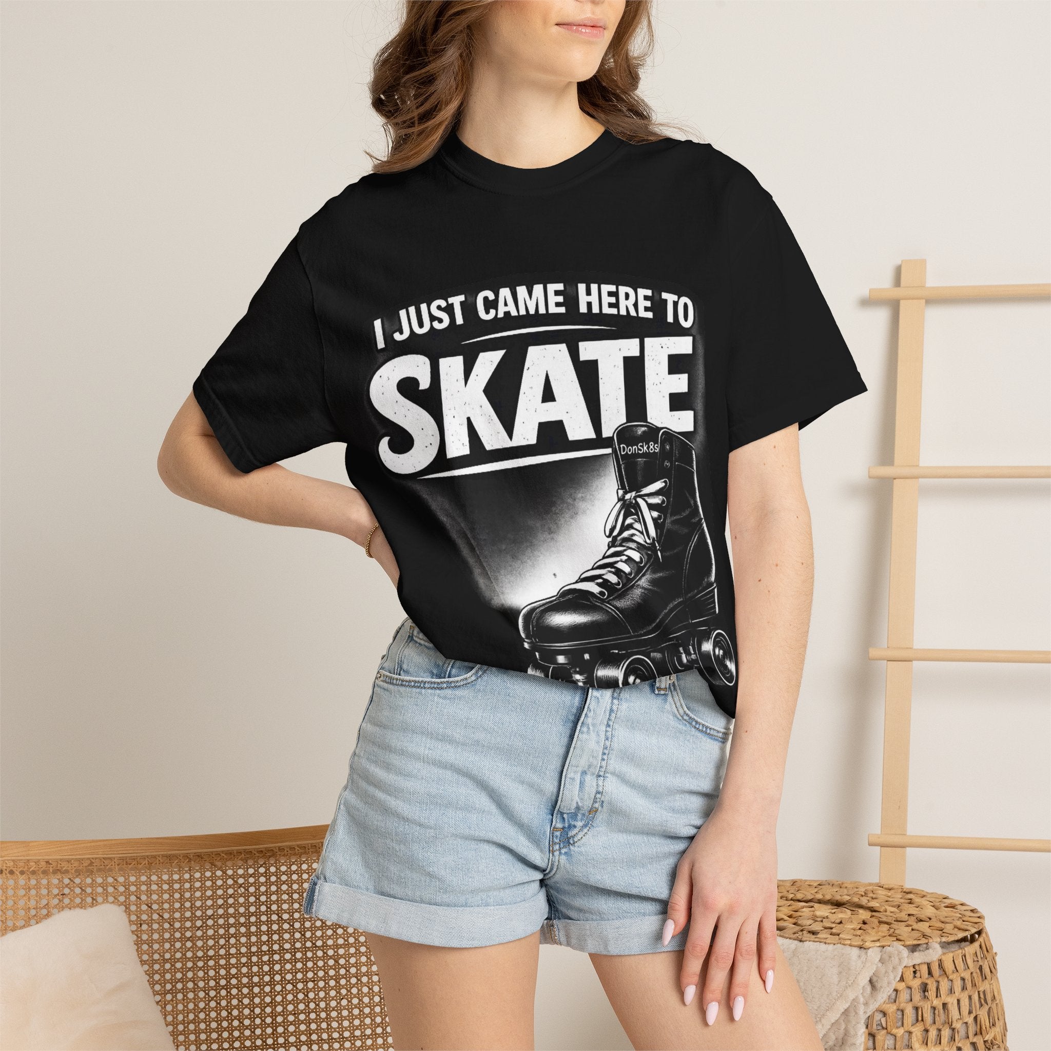 Copy of Hinton canvas of I Just Came To Skate Premium T Shirts