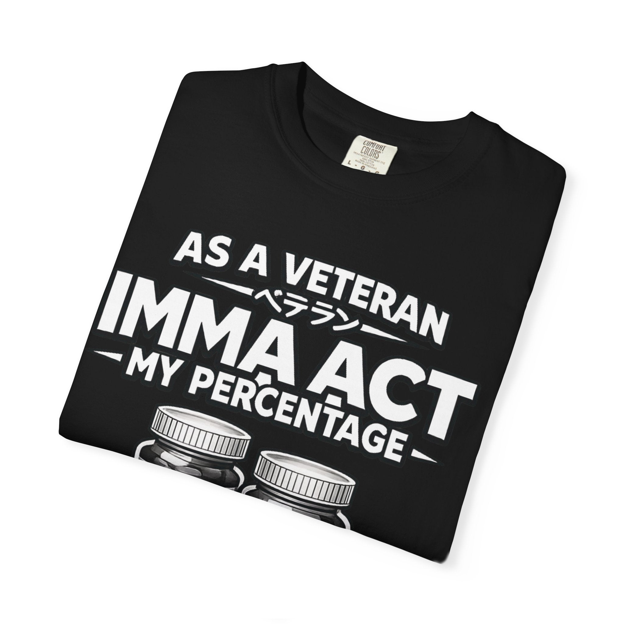 As a Veteran imma Act My Percentage premium Shirts