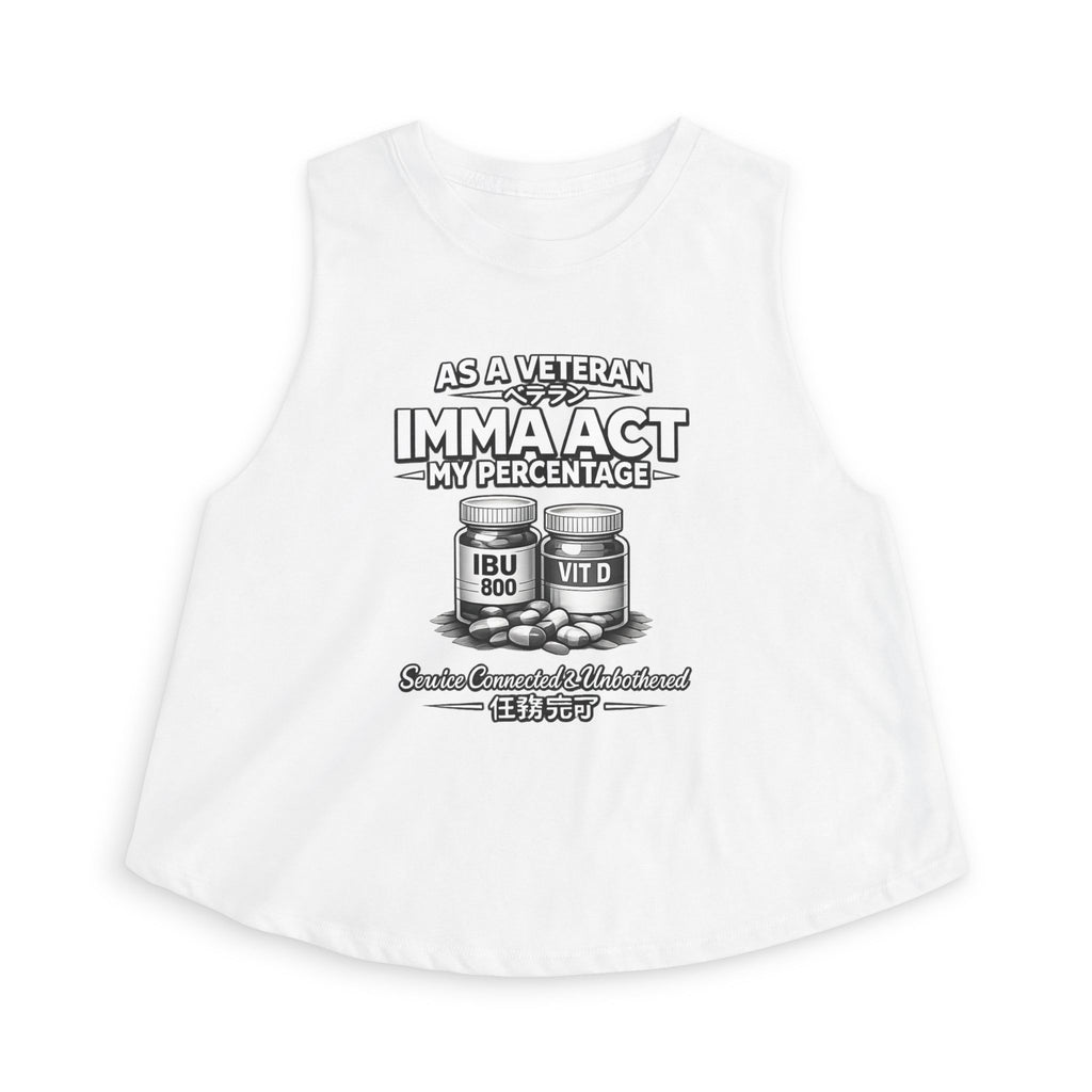 Act my percentage Women's Crop Top