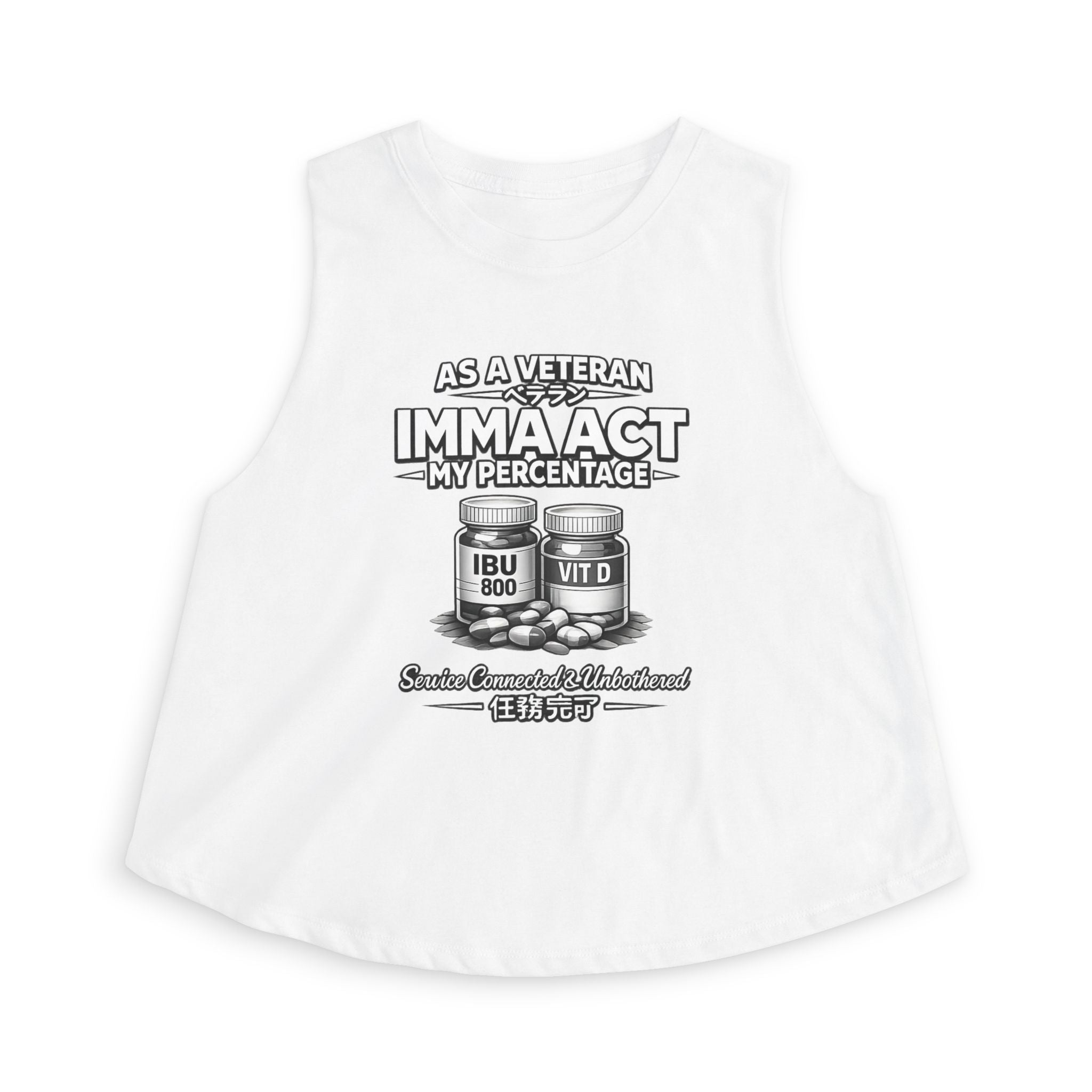 Act my percentage Women's Crop Top