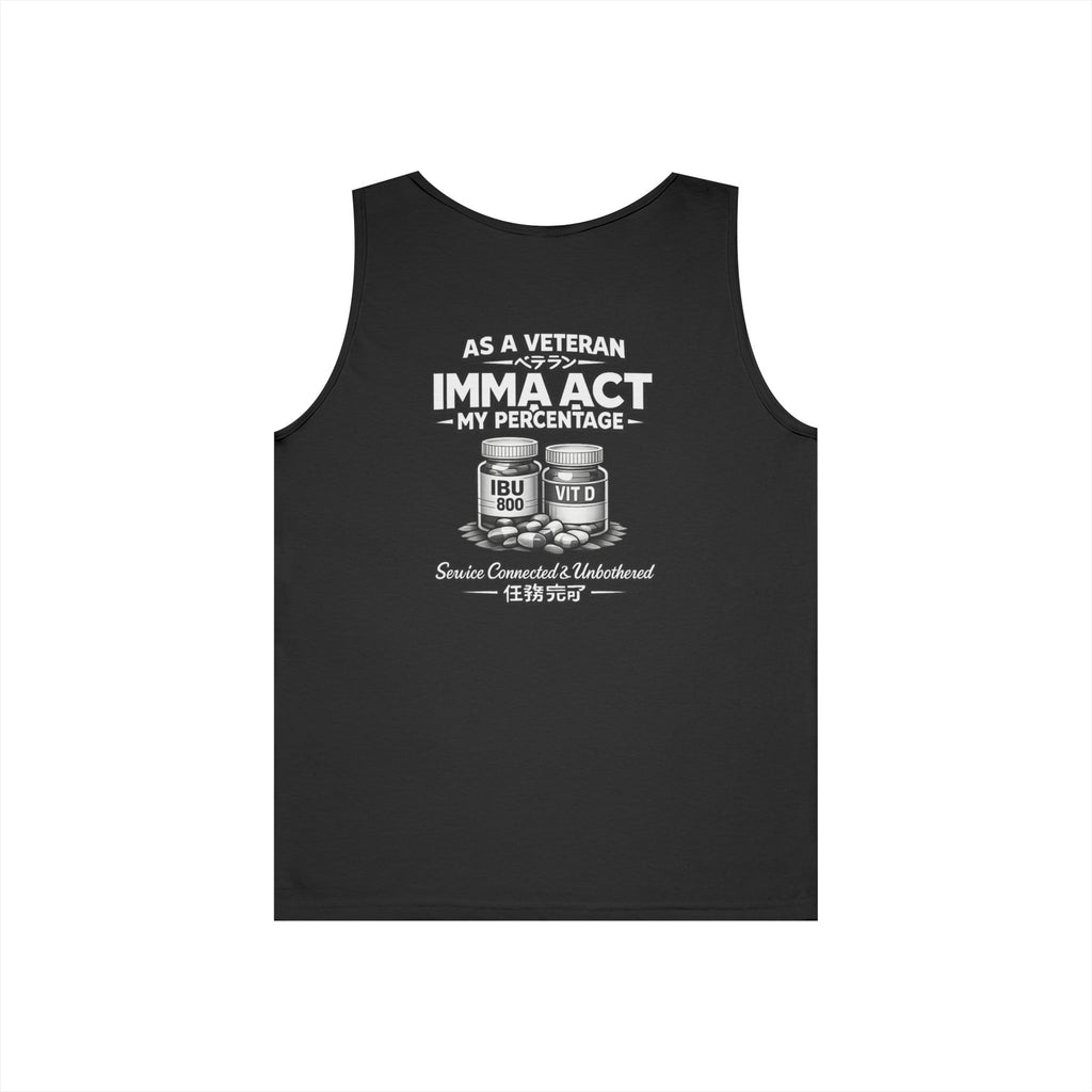 Imma Act My Percentage CUSTOM Tank Tops
