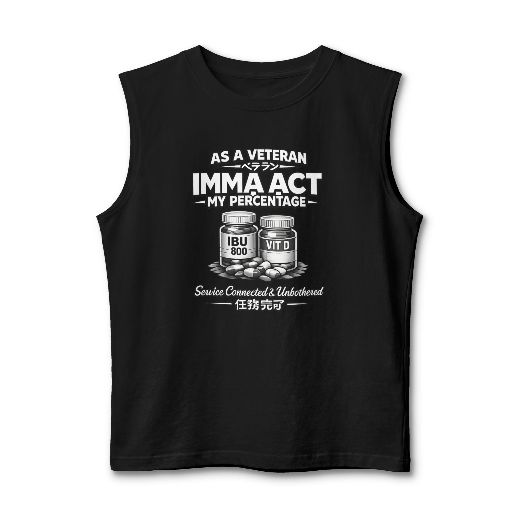 Muscle Tank As a Veteran… Imma Act My Percentage